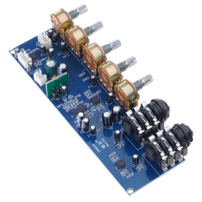 Compactly Reverbs Delay Board Microphone Preamplifier Featuring PT2399 Chip
