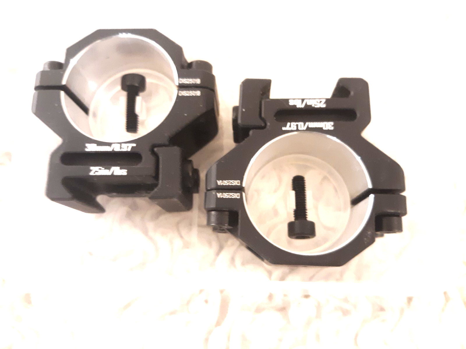 Discovery Optics 30mm Precision Lapped Scope Rings