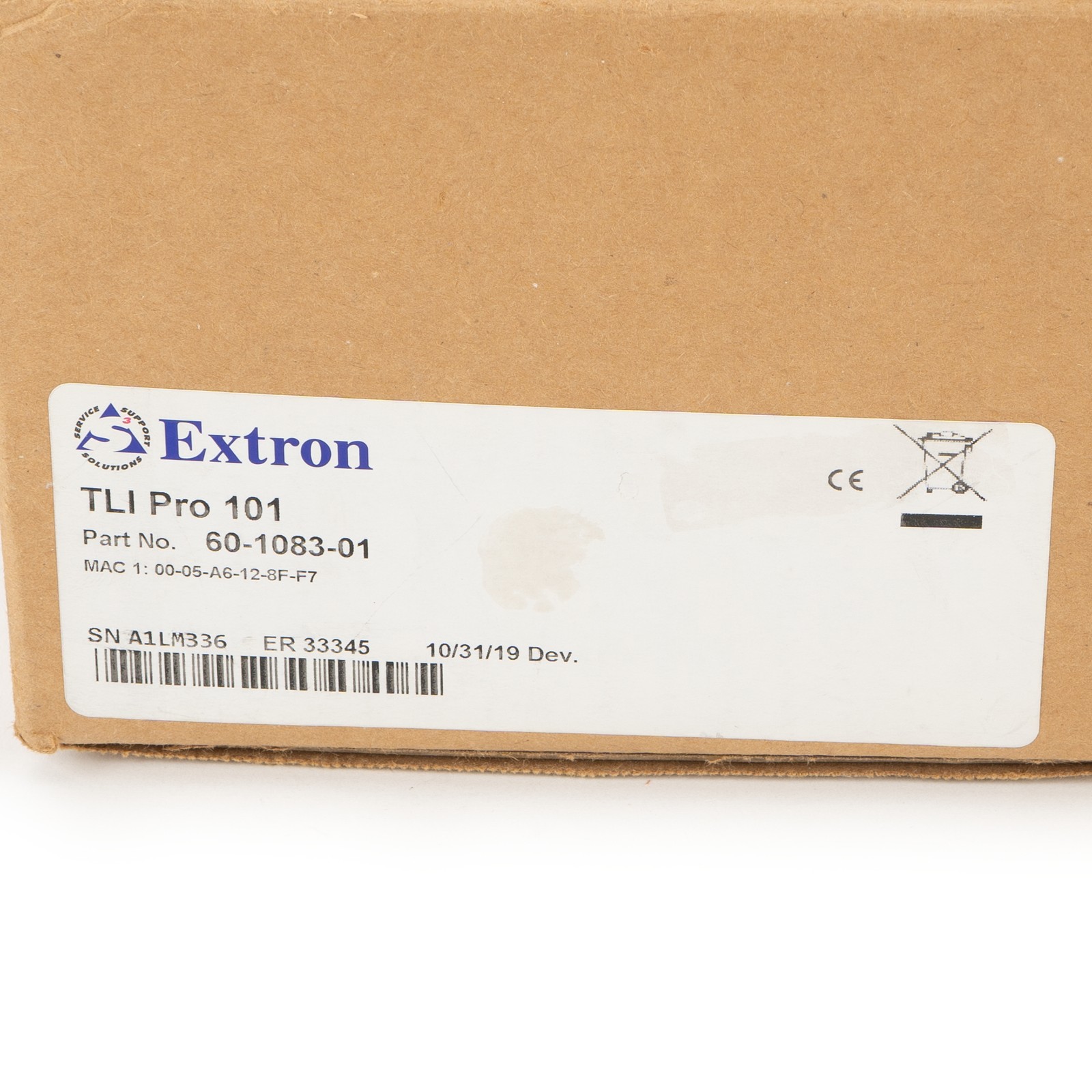 Extron TLI Pro 101 TouchLink Interface, 60-1083-01