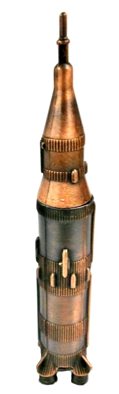 Saturn Rocket Die Cast Metal Collectible Pencil Sharpener