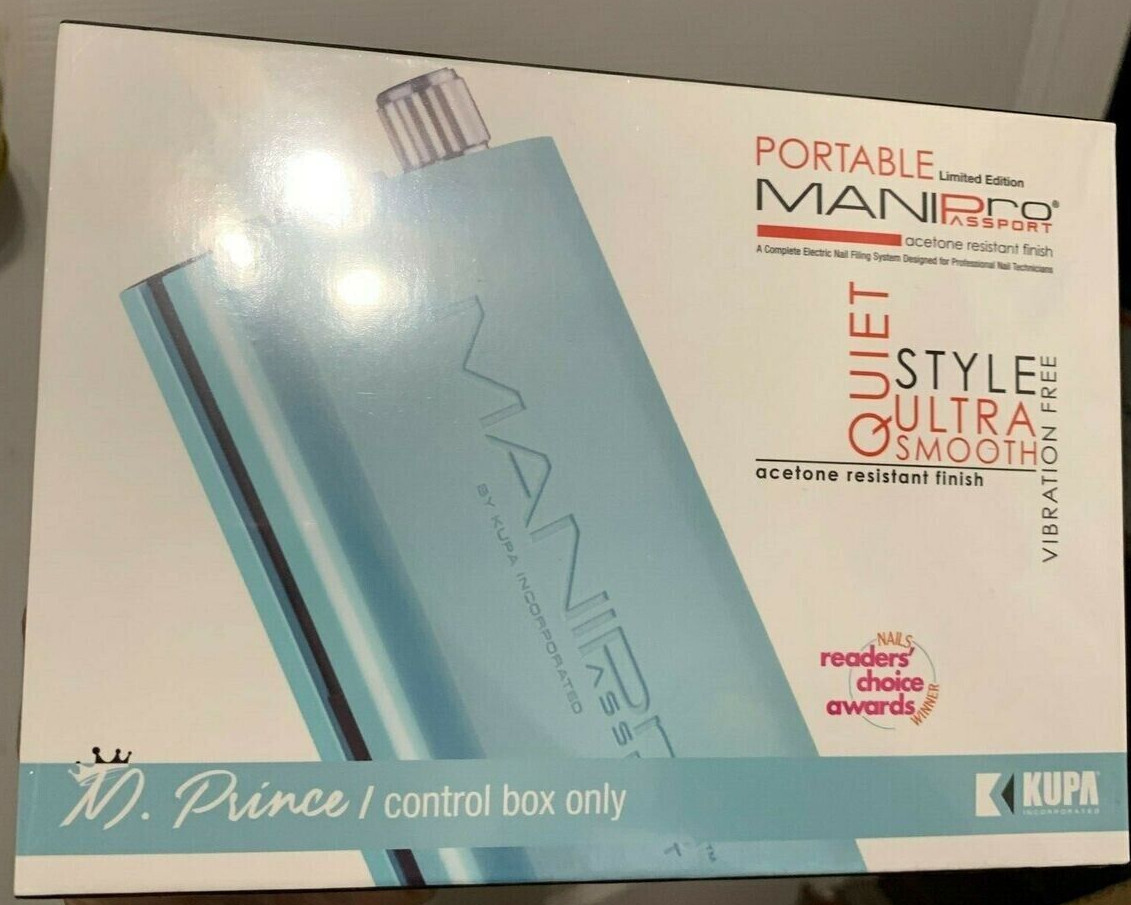 Kupa ManiPro Passport Portable Control Box Only Color Prince (Blue) NIB 2023