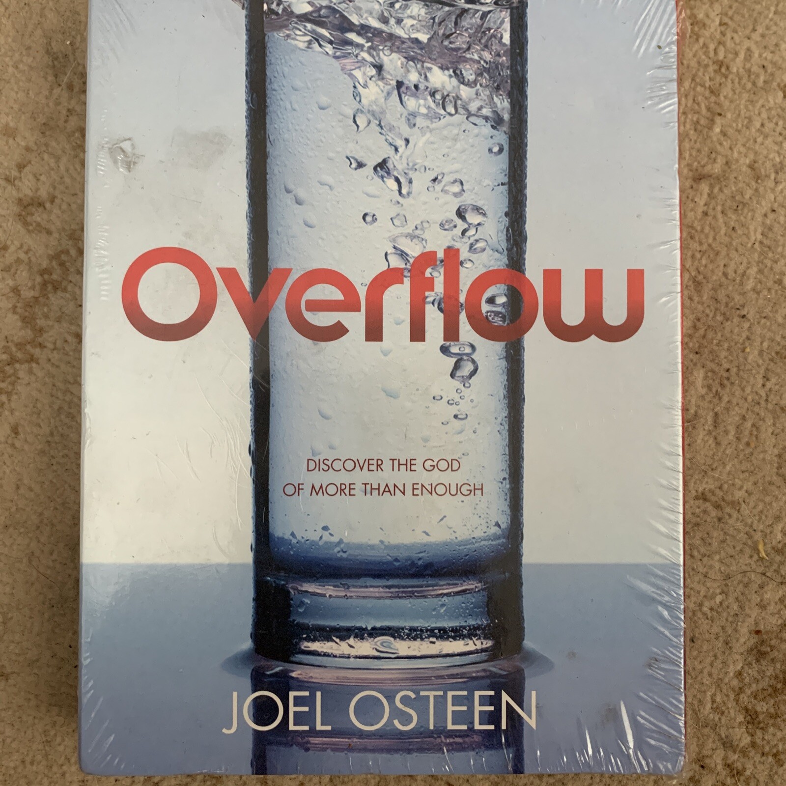 Joel Osteen Overflow Discover the God of More Than Enough CD & DVD 4 pc Set New