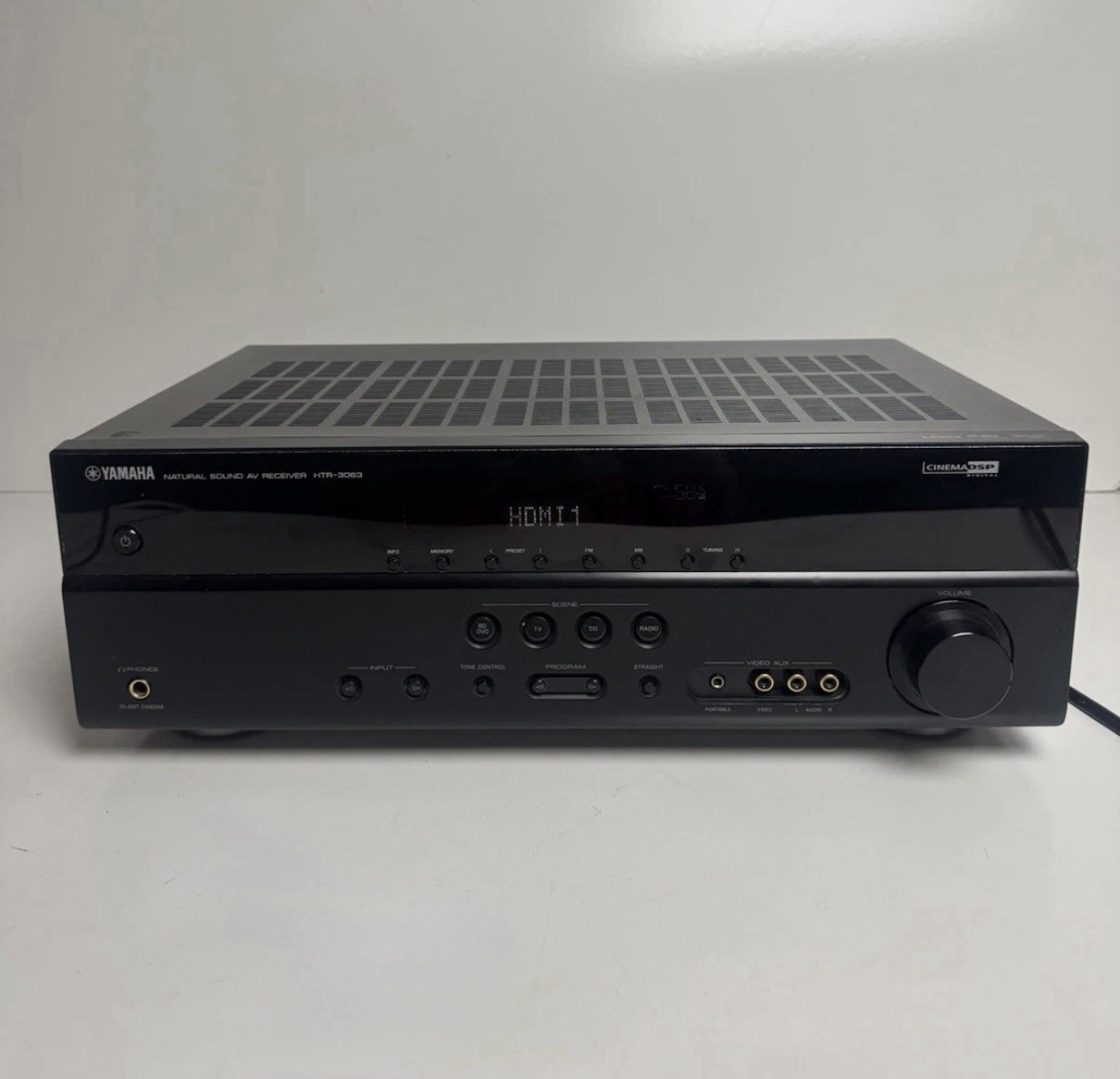 Yamaha HTR-3063 Natural Sound AV Receiver Excellent Condition