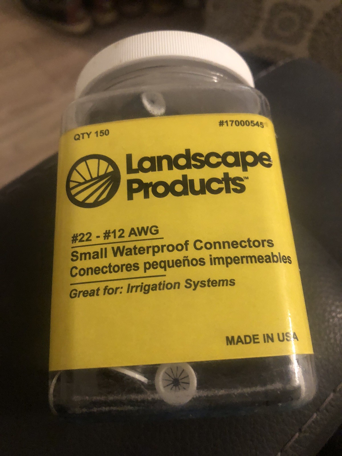 135 Pack Landscape #22-#12 AWG Small Waterproof Wire Connectors Sprinklers Irrig