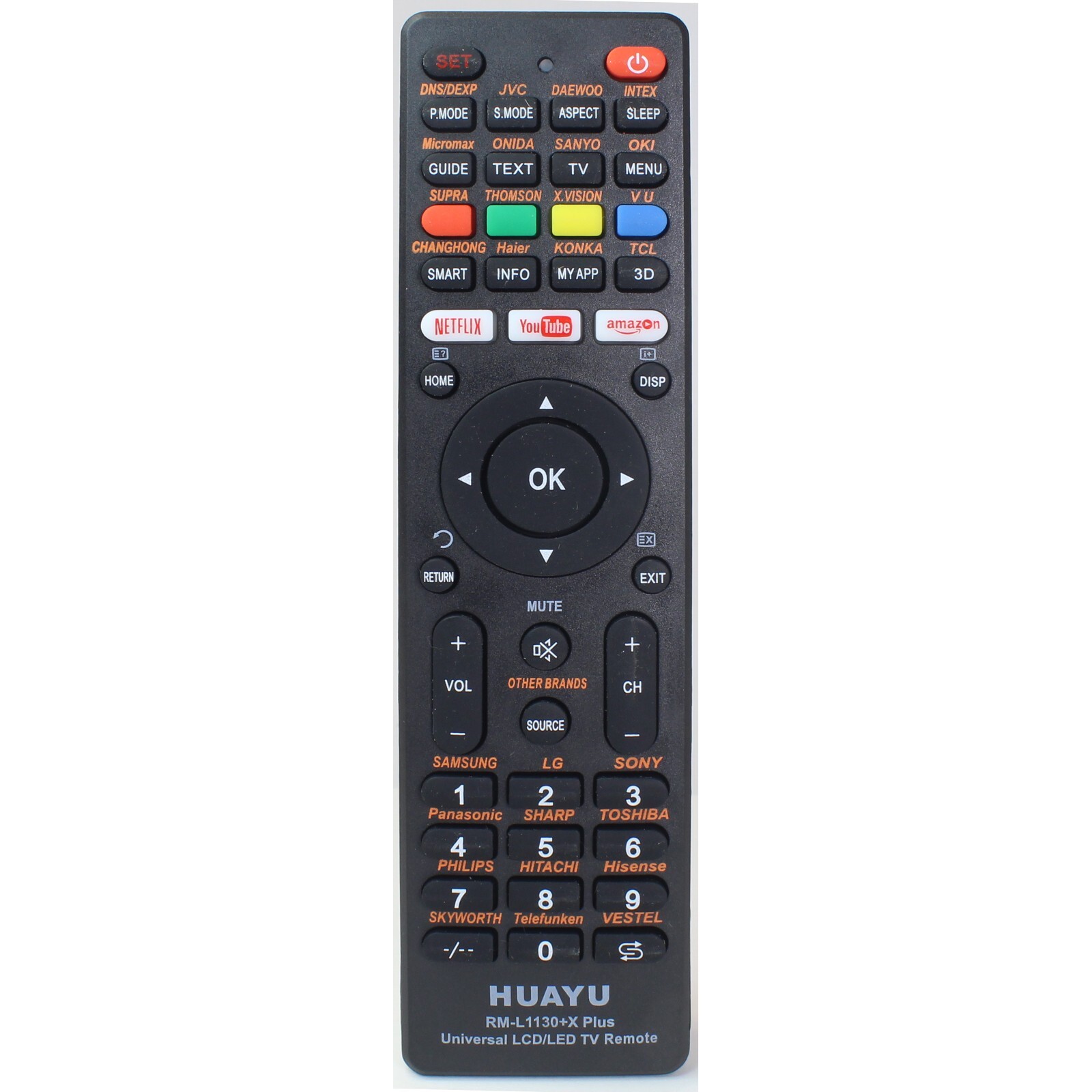 Remote Control Replacement for RCA TV RTU7877 RLDED5098-B-UHD RT3205 RT4038