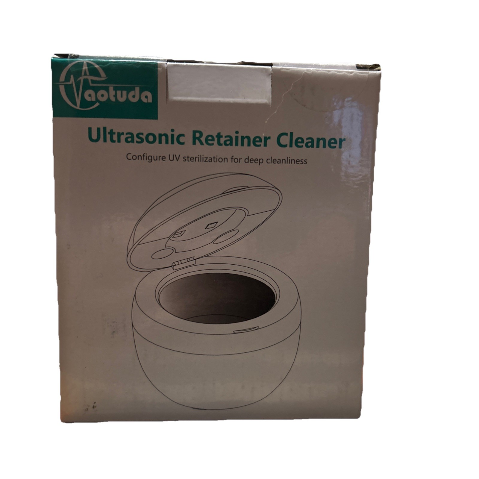 Ultrasonic Jewelry Or Retainer Cleaner - UV Dental Cleaning Pod Jewelry Cleaner