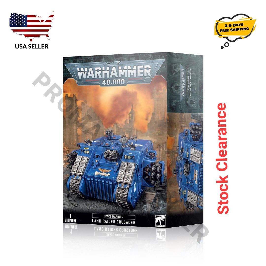 Games Workshop Warhammer 40K Space Marines Land Raider Crusader / Redeemer Kit
