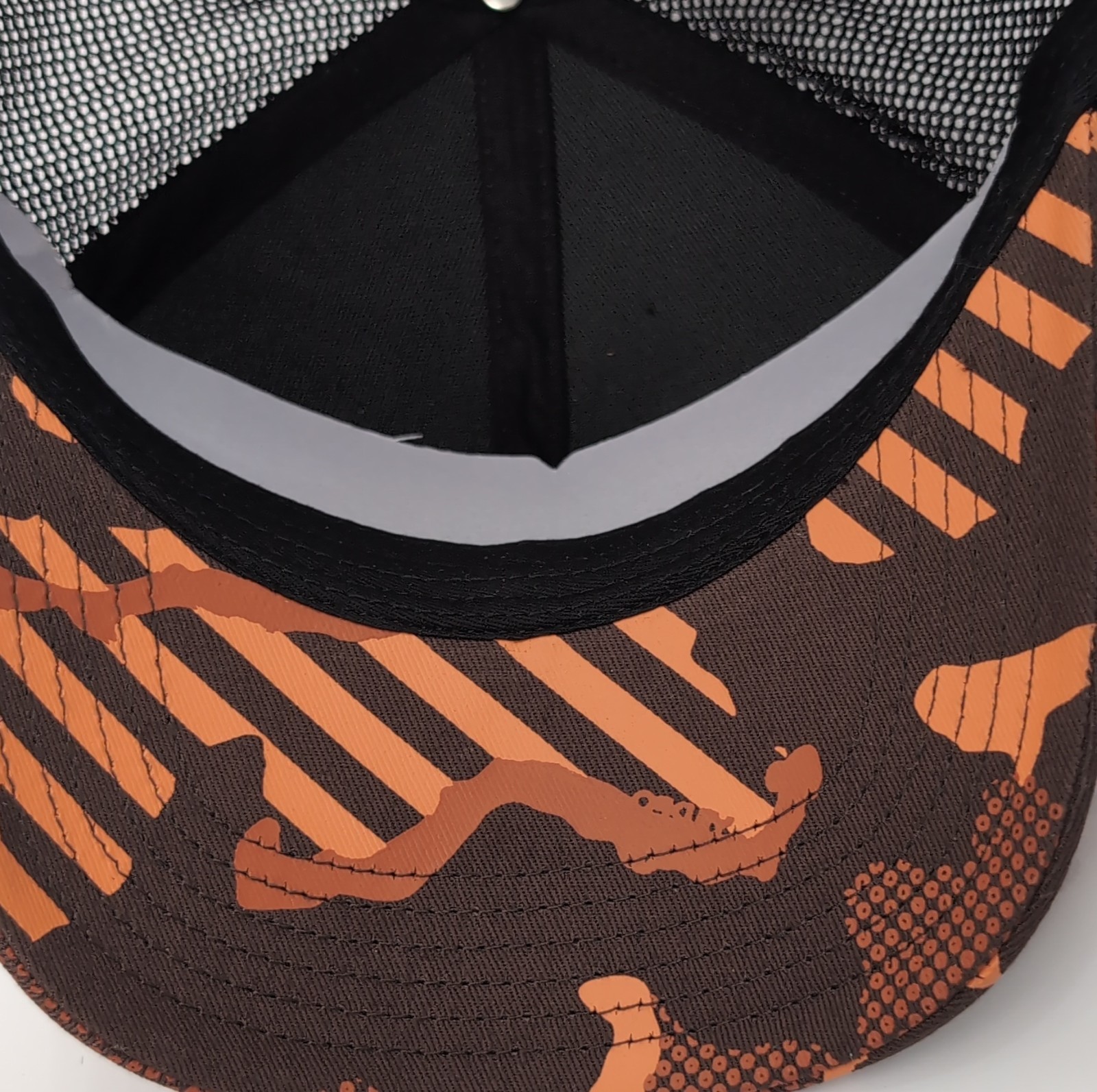 Oakley High Definition Optics Mesh Back Ball Cap Brown Orange Black