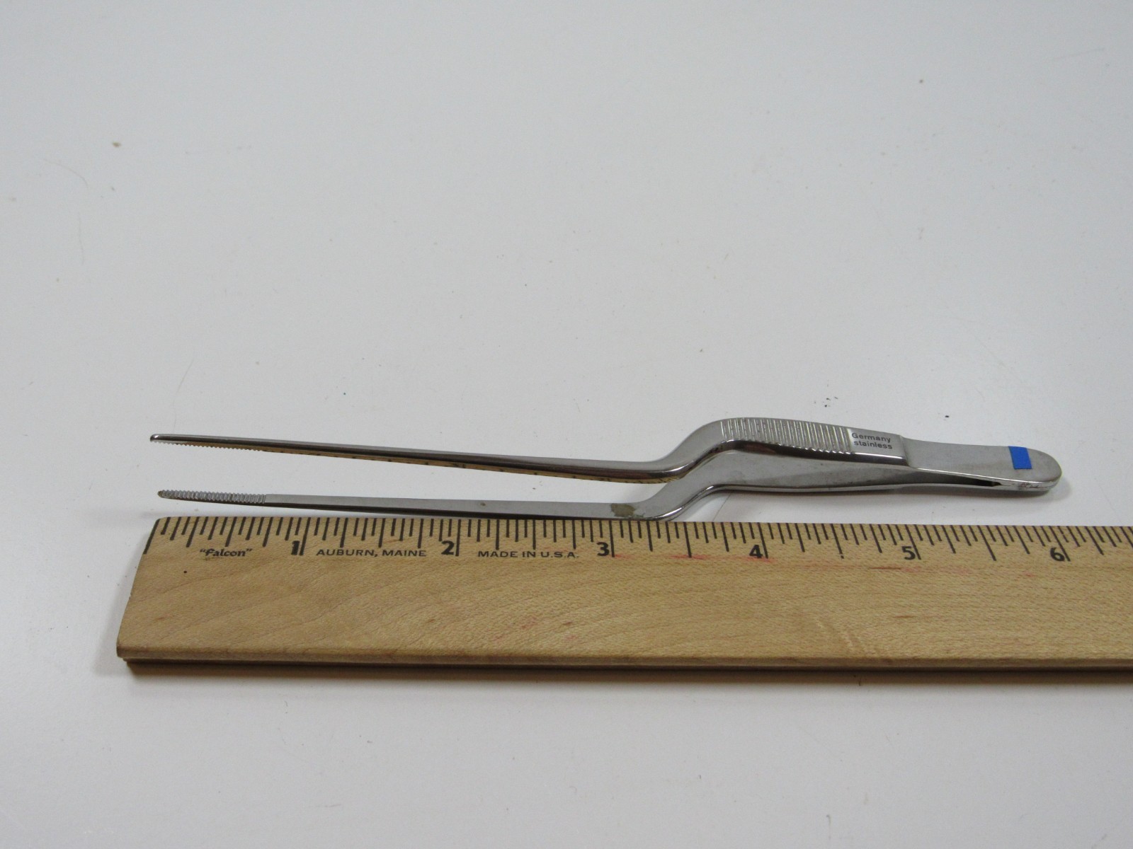Jarit Cushing Forceps 6½" Carb-Bite Bayonet TC Tissue Germany #ML