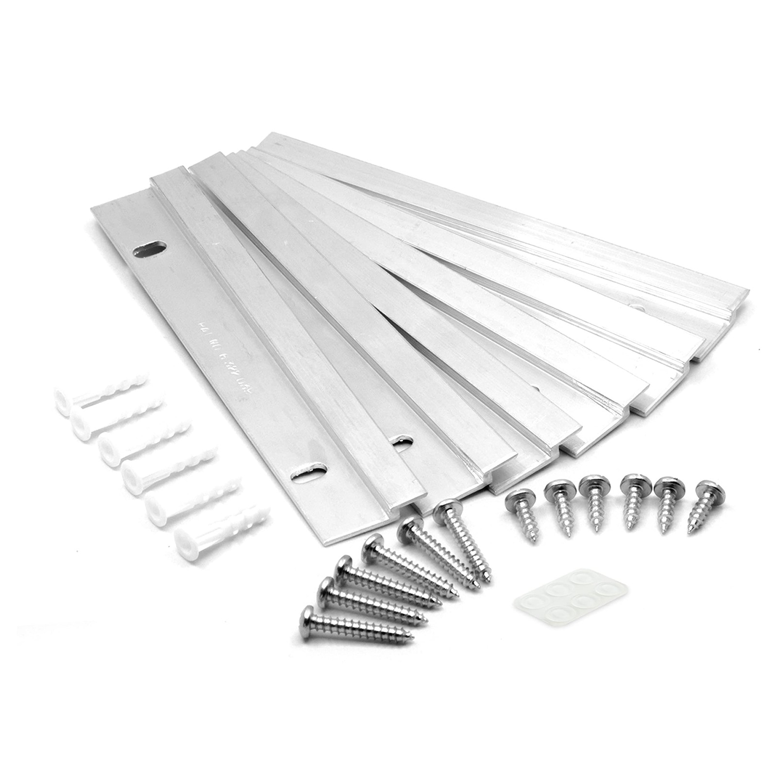 PHS - French Cleat Hanger Kit - 6 inch Heavy Duty Z Clips (3 Pairs) - Supports