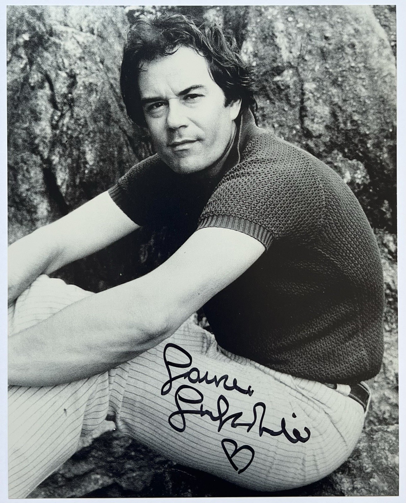 Laurence Luckinbill Signed In Person 8x10 Photo - Sybok, Star Trek, Lucie Arnaz