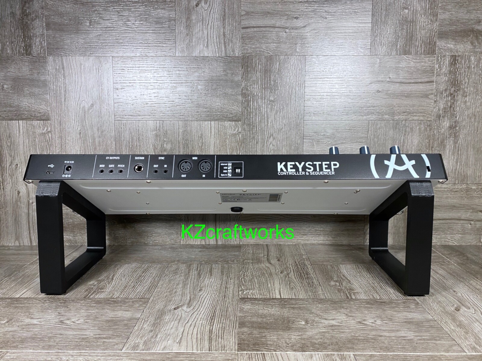 Stand for Arturia KEYSTEP 32 Controller - BLACK - Angled & Raised - US Seller