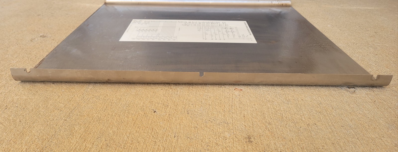 Bunn ICB Twin stainless front panel - part