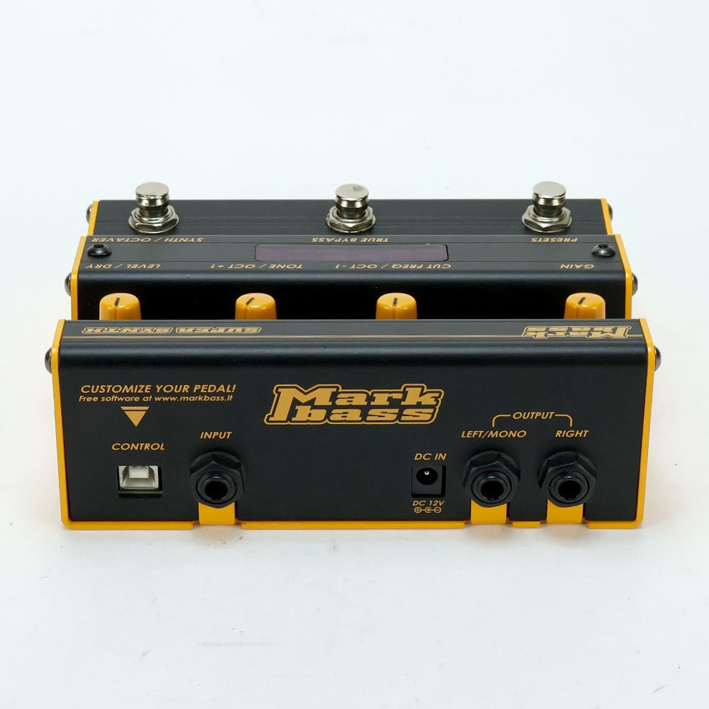 Markbass Super Synth Bass Synthesizer Effect Pedal Used Missing Adapter