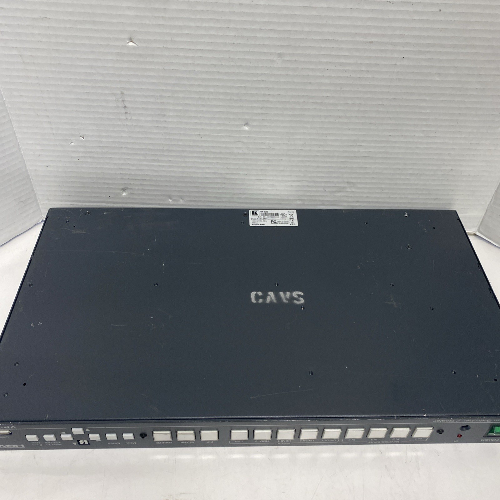 Kramer VP-728 9-Input HDMI HQV Digital Presentation Switcher/Scaler *read*