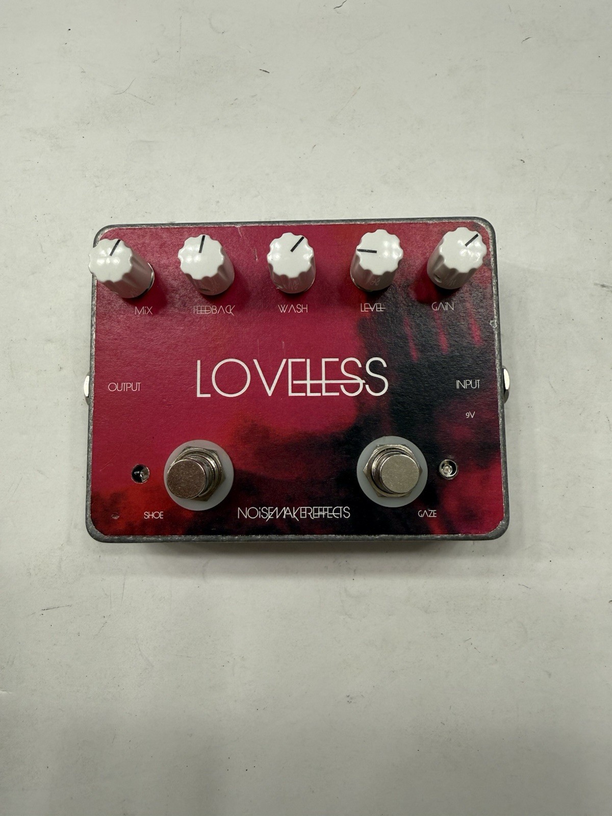 Noisemaker Effects Loveless Fuzz Reverb Noise Maker FX Guitar Effect Pedal