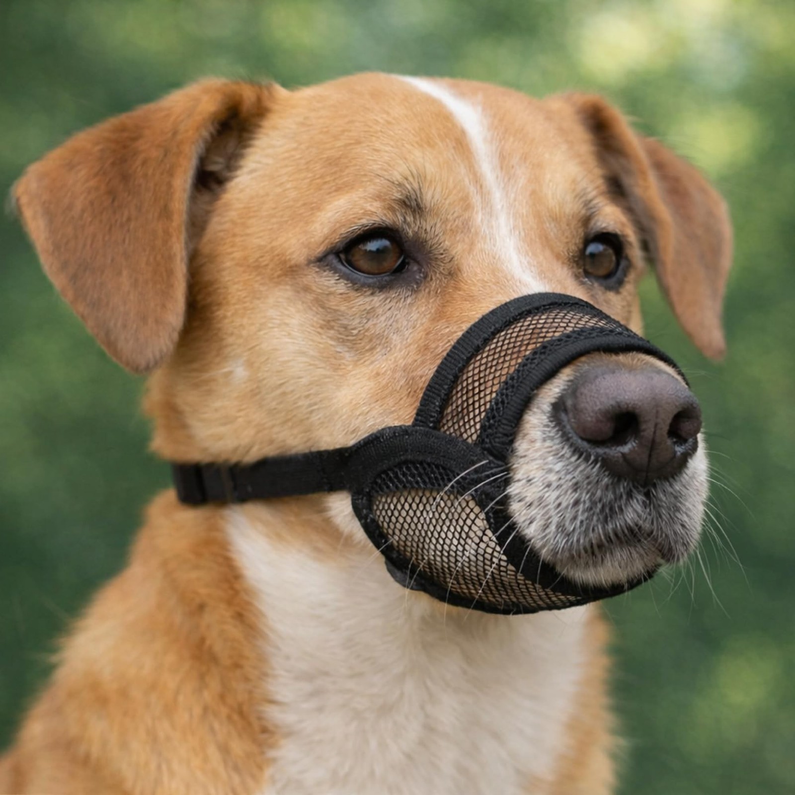 Dog Muzzle Medium Sized Dogs - Soft Muzzle for Medium Sized Dog with Air Mesh...