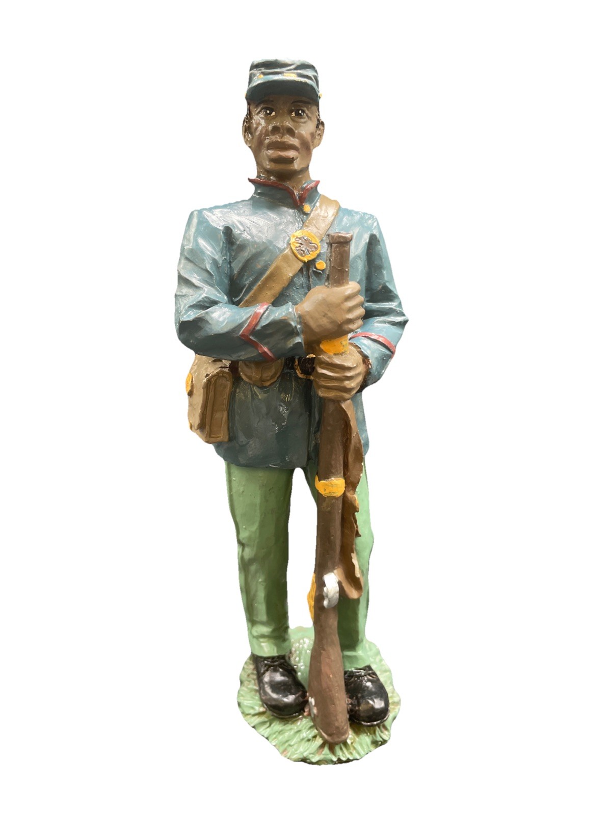 Civil War Soldier Figurine 8.25"