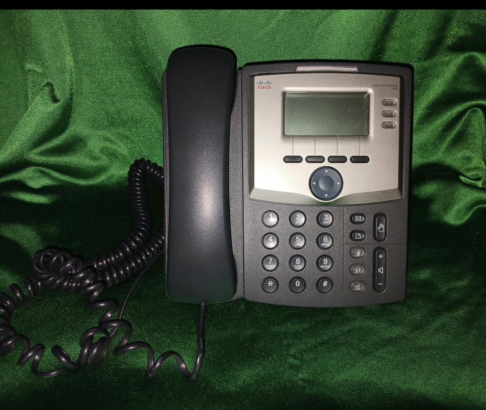 Cisco SPA303 3 Line Office Phone! PC Connectible!  Excellent Condition! #7