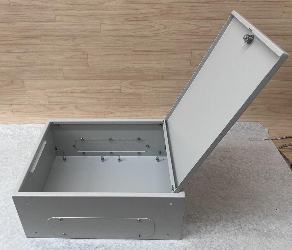 Metalworx SK Box Enclosure CB 5210100 Metal Lock Box No Key 15 3/4x19 3/4x7 3/4"
