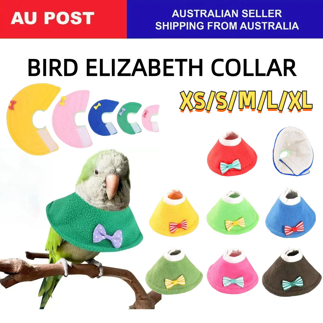 Bird Cloak Parrot Protection Cone Neck Birds Elizabethan Collar Recovery Collar