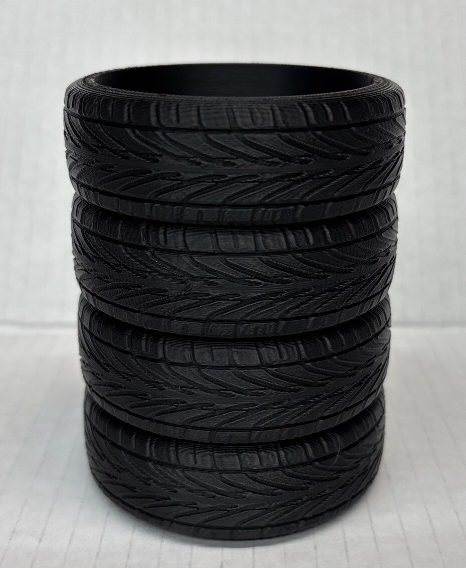 Tire Stack shaped Pen / Pencil Holder for counter or desk