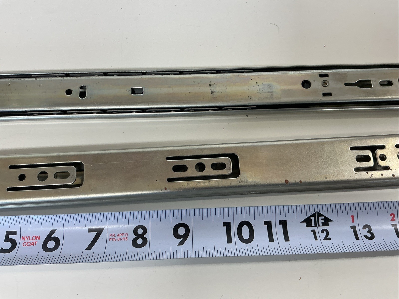 Two Older Accuride Drawer Slides 15-1/2” Inch