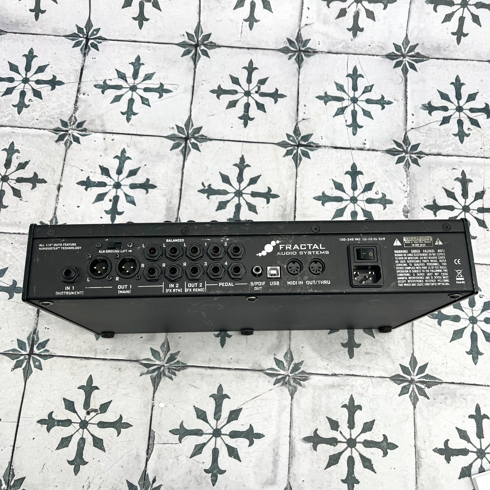 Used Fractal Audio AX8 Amp Modeler and Multi-FX Processor