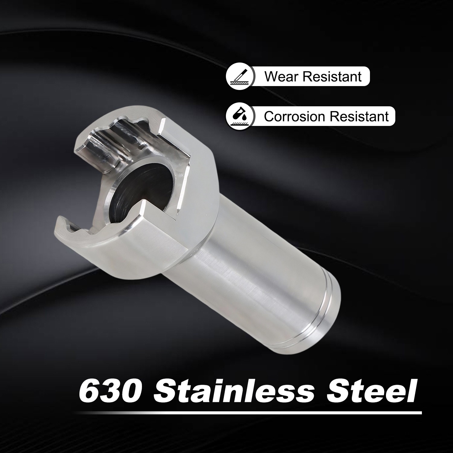 Stainless Steel 19mm Bolt Drill Bit Socket Tool for 1-5/8" Channels & Strut