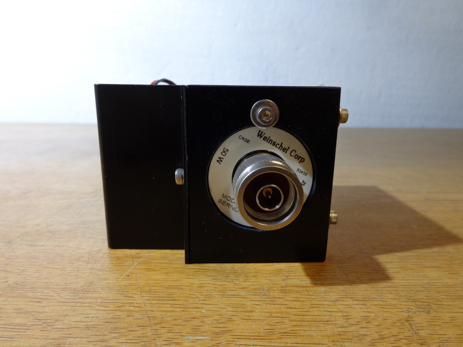 isa jobin yvon FL3-22 TSU Weinschel corp M1426 DC-8.5GHZ 50W attenuator 93459