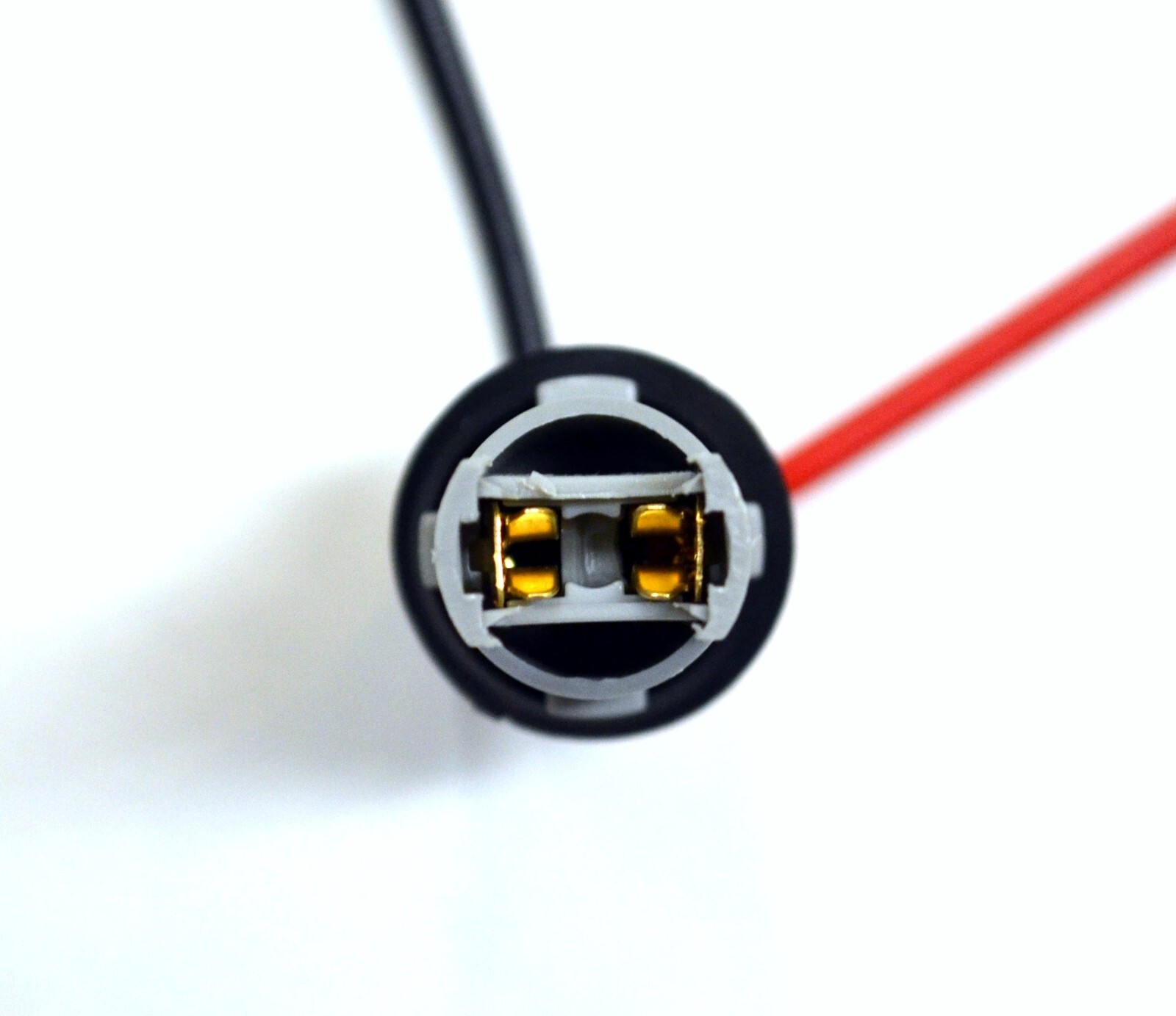 Universal Pigtail Wire Female Socket 168 T10 PGL Front Side Marker Light Plug L