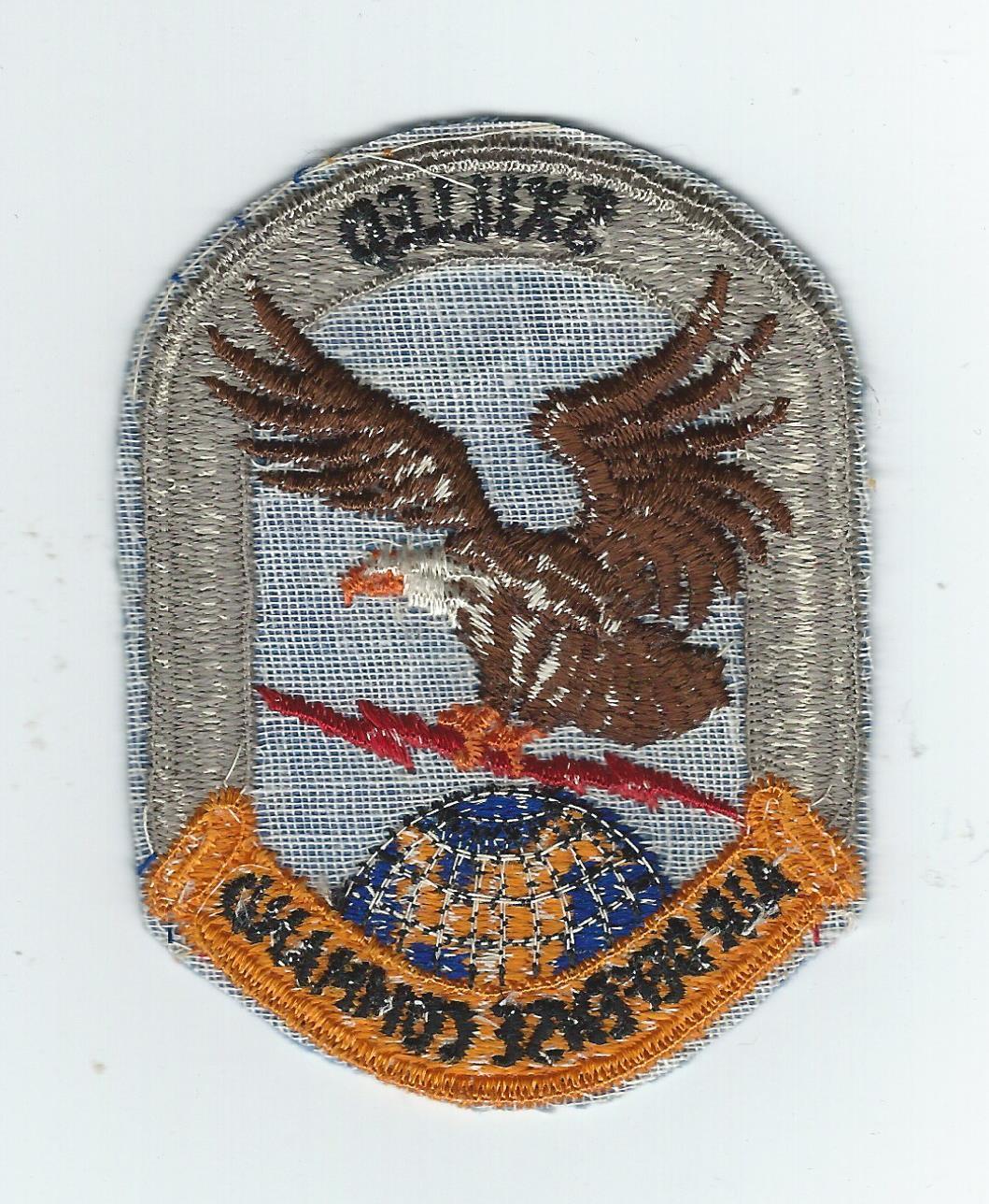 1960s-70s AIR DEFENSE COMMAND SKILLED #3 patch
