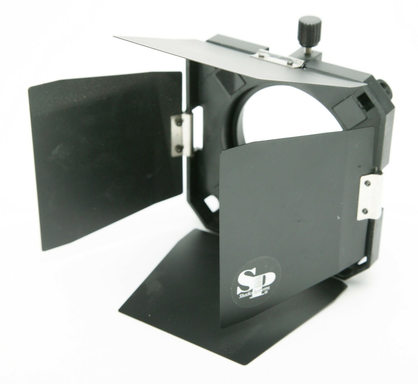 SP Studio System 4-Ways Small Barn Door With 75mm Inside Diameter. Ex.