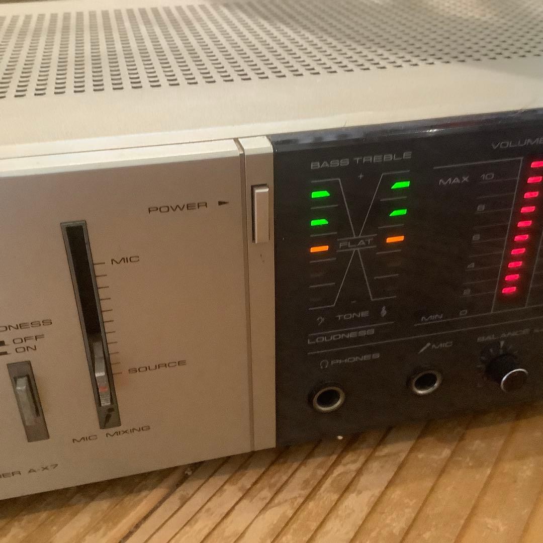 Pioneer A-X7 Stereo Integrated Amplifier Tested Working