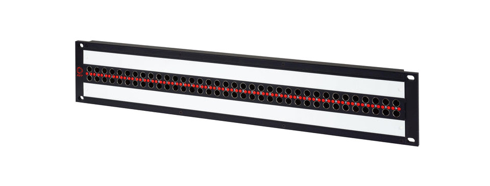 New AVP AV-D236E2-AMN75-BZ 2 RU Midsize Mini-WECO Video Patch Panel 2x36