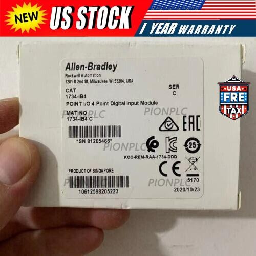 New 1734-IB4 Factory Sealed Point I/O 4 Point Digital Input Module Allen Bradley
