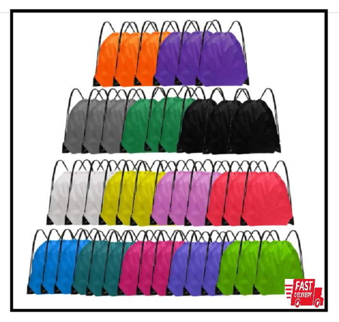 Drawstring Backpack Bulk 42 Pcs String Backpack Drawstring Bags Cinch Bag Sackpa