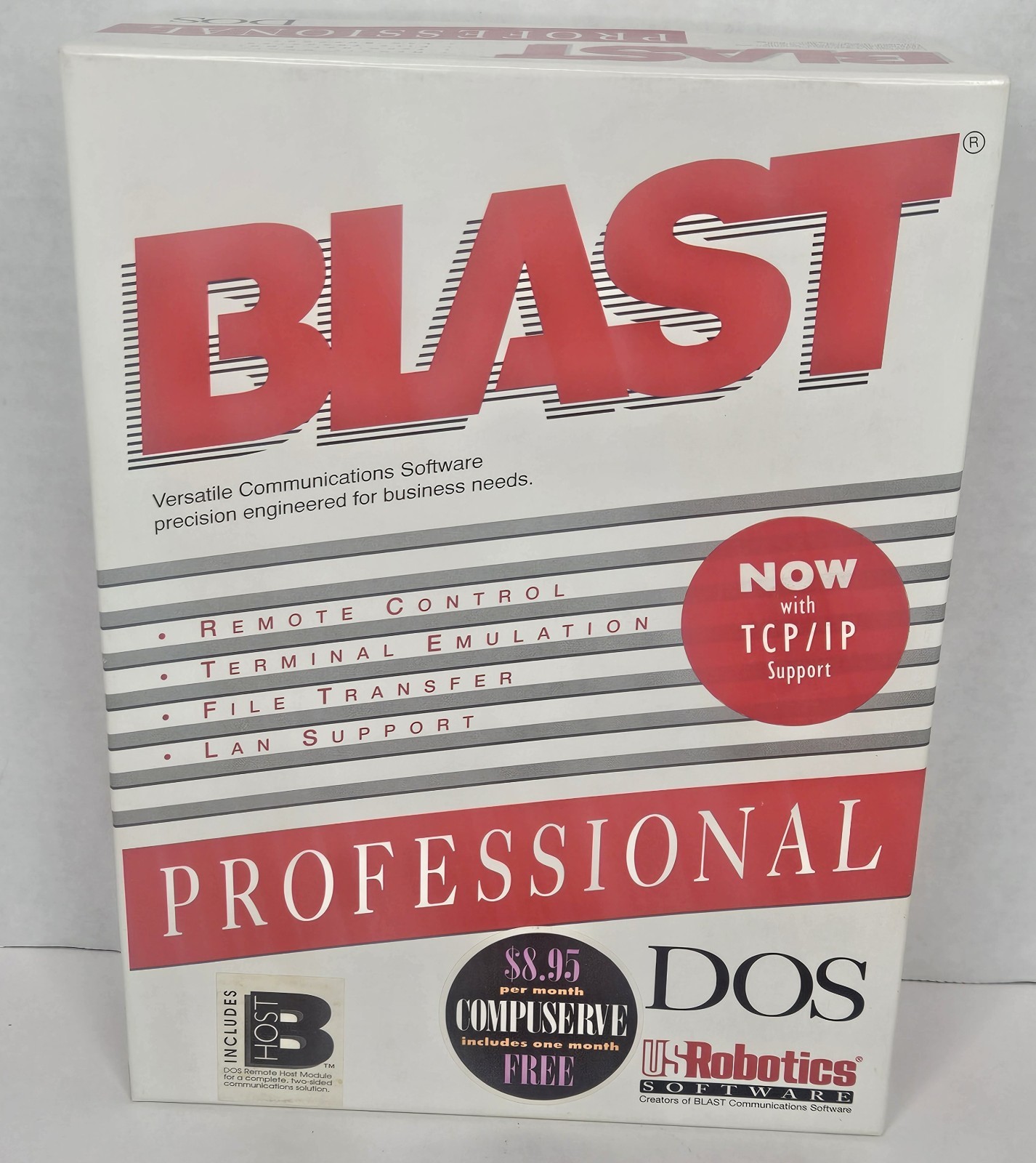 Blast Communications Software Professional DOS Vintage