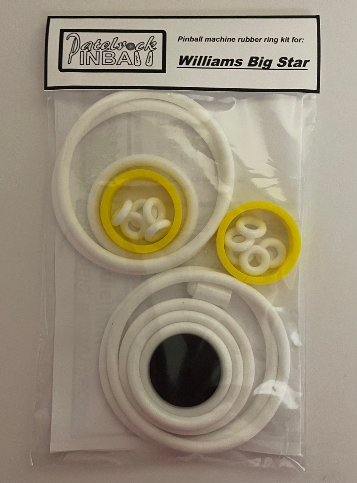 1972 Williams Big Star Pinball Machine Rubber Ring Kit
