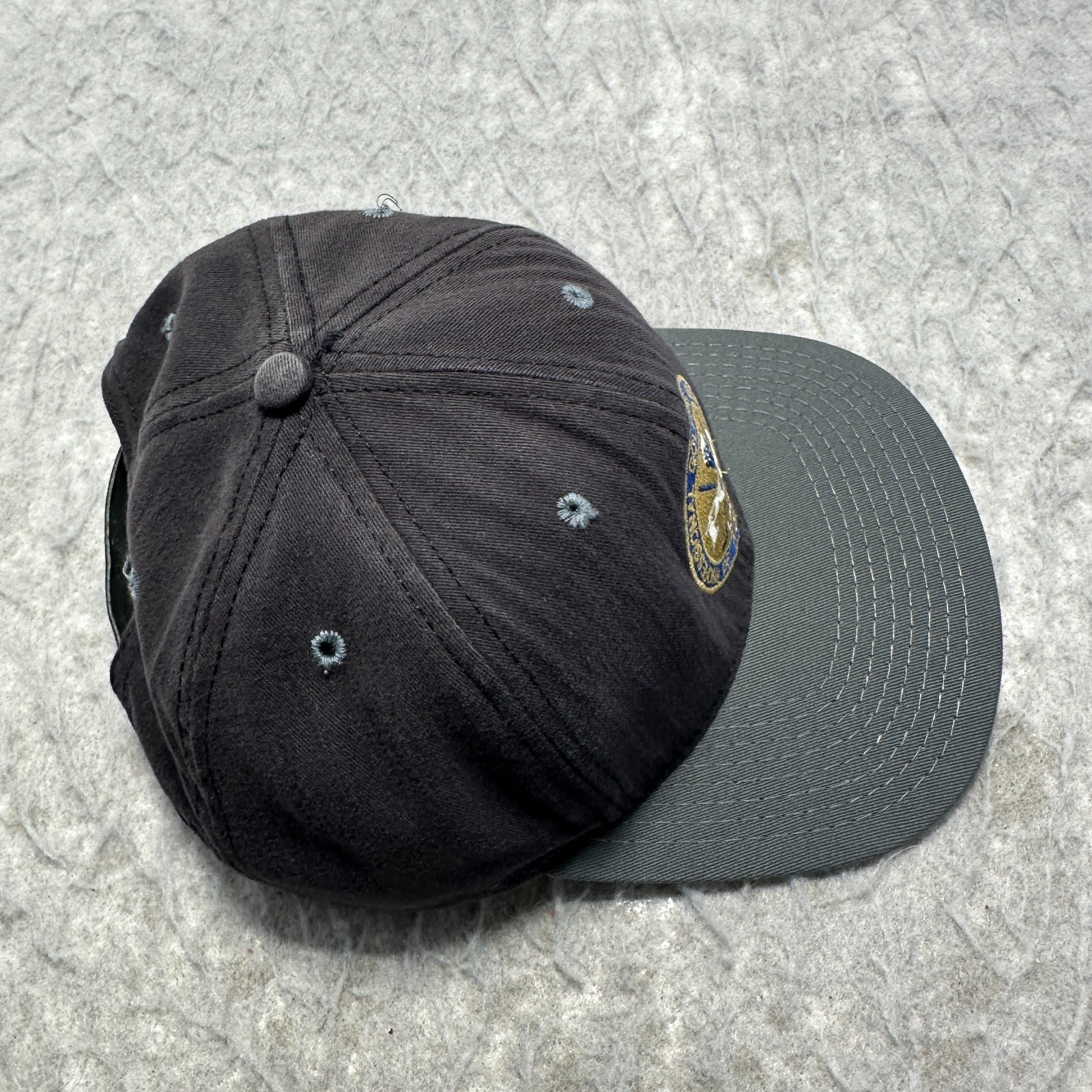 Langert PGA Hat Cap Gray Strapback Mens OSFA Adjustable