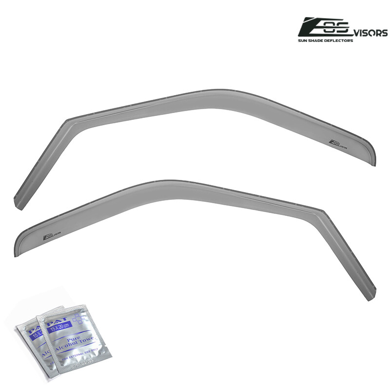 For 99-16 Ford F250 F350 F450 F550 2 Door | IN-CHANNEL Window Visors Rain Guards