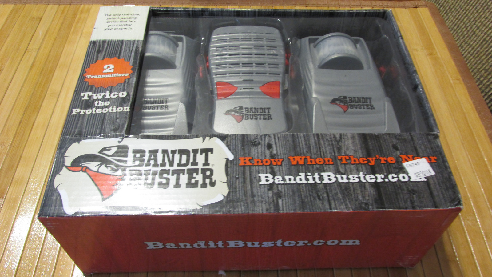 Bandit Buster BB1962 2 transmitters free shipping and Merona tie