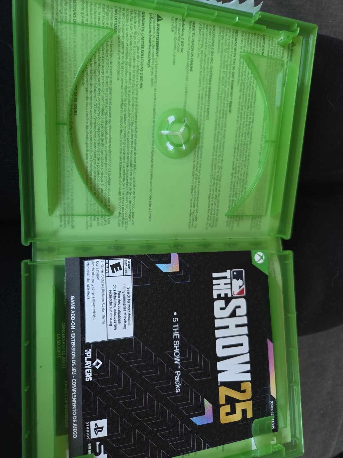 MLB The Show 25 - Microsoft Xbox Series X|S Case Only