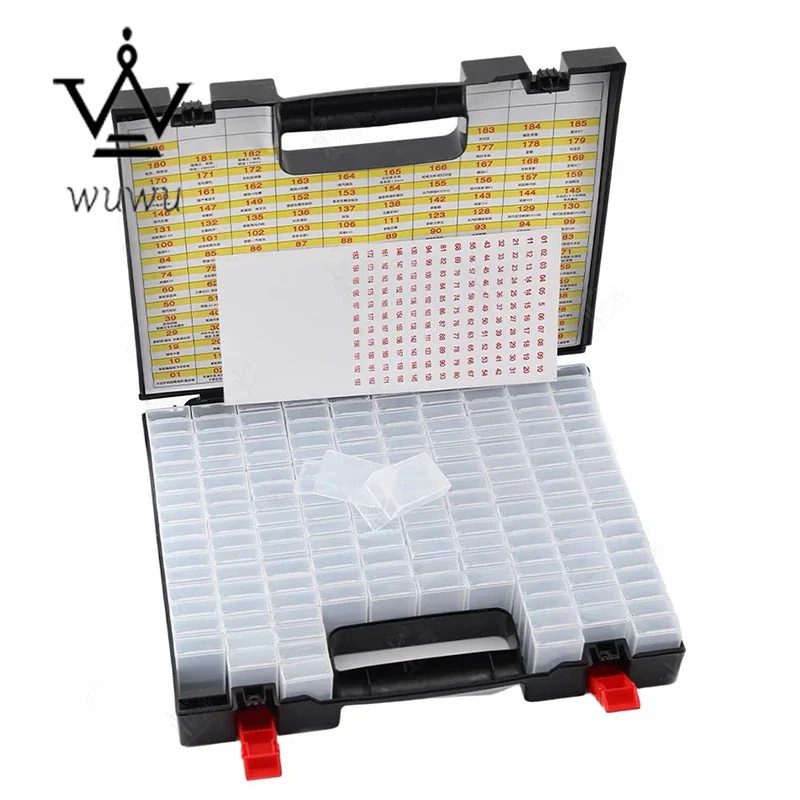 Car Key Embryo Storage Box 162 Compartments Key Head Classification Storage Box