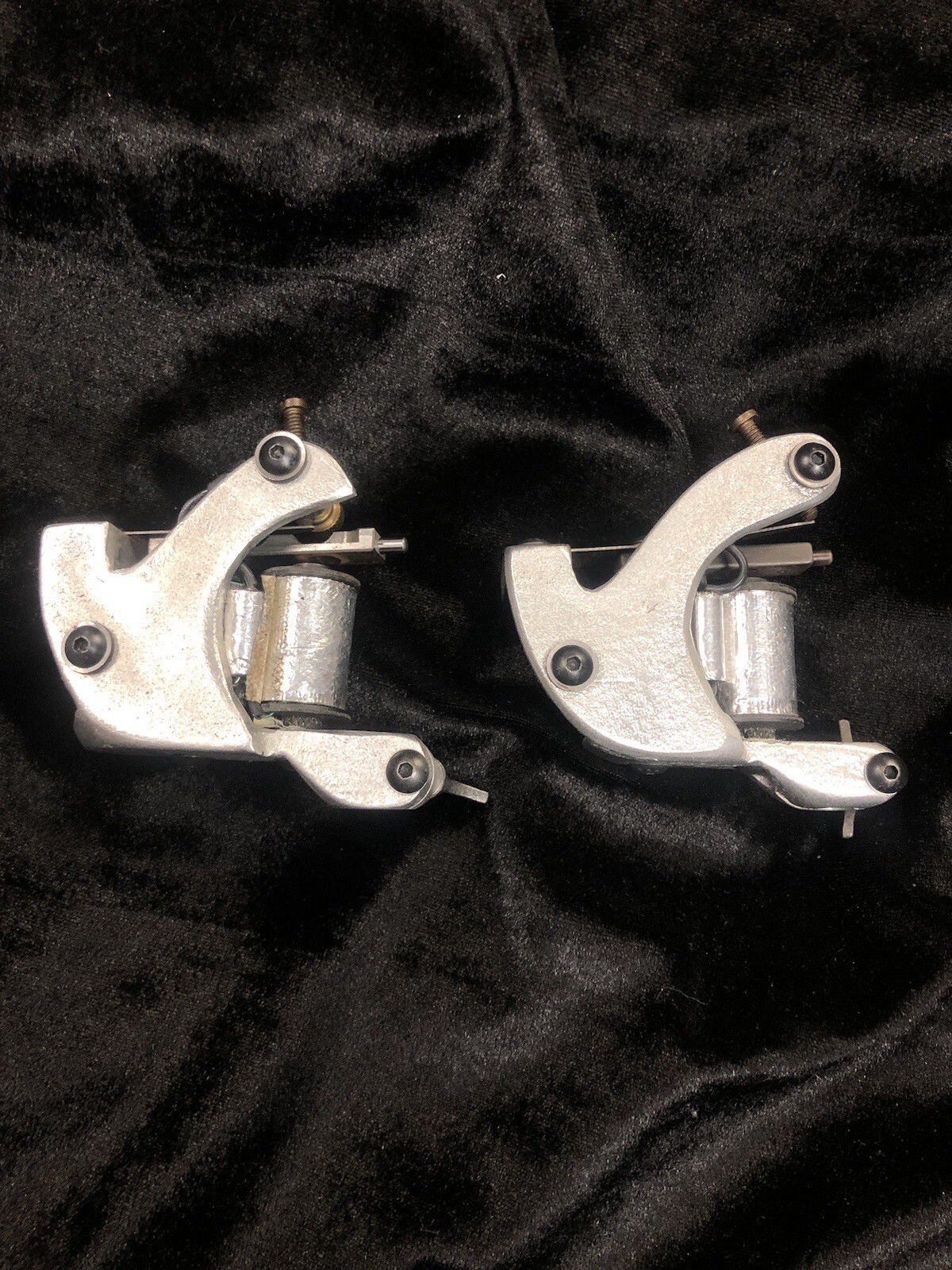 Seth Ciferri Aluminum Walker Prototype Liner And Shader Tattoo Machine NASA Tape
