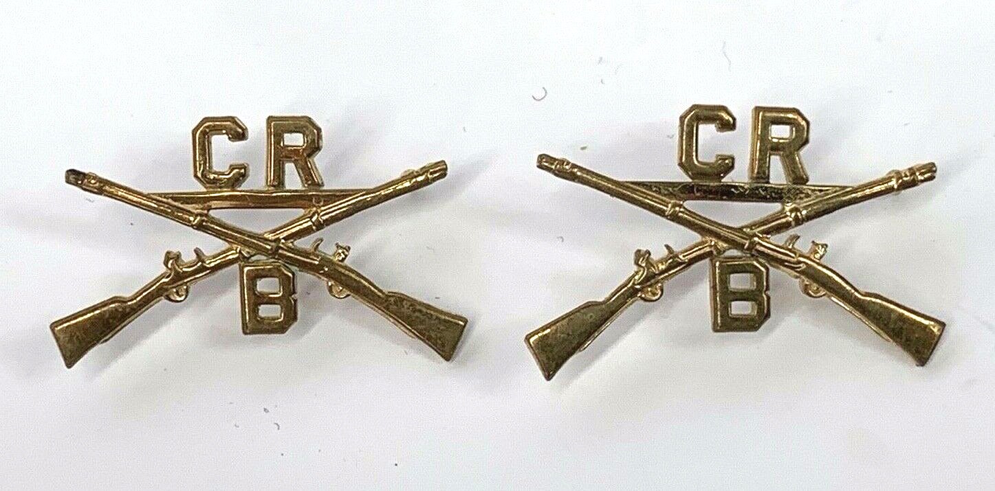 US Army Infantry Officer Collar Pins