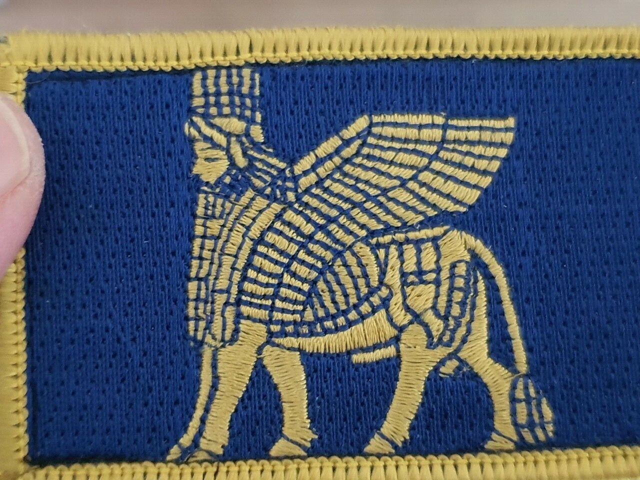 UK.British Military in IRAQ TACTICAL Recognition PATCH / VINTAGE ORIGINAL RARE