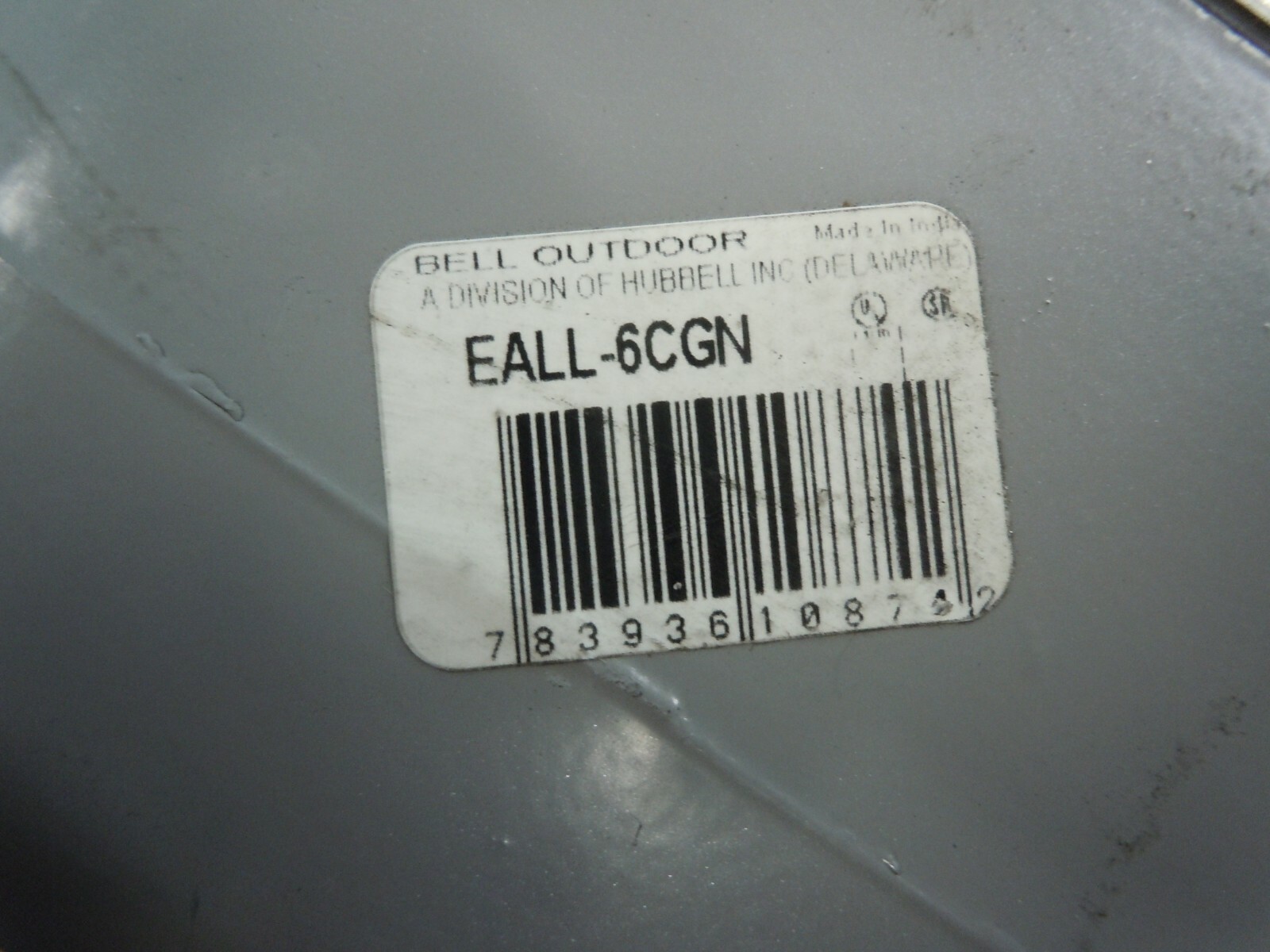 KILLARK EALL-6CGN 2" Aluminum LL Type Cover & Gasket