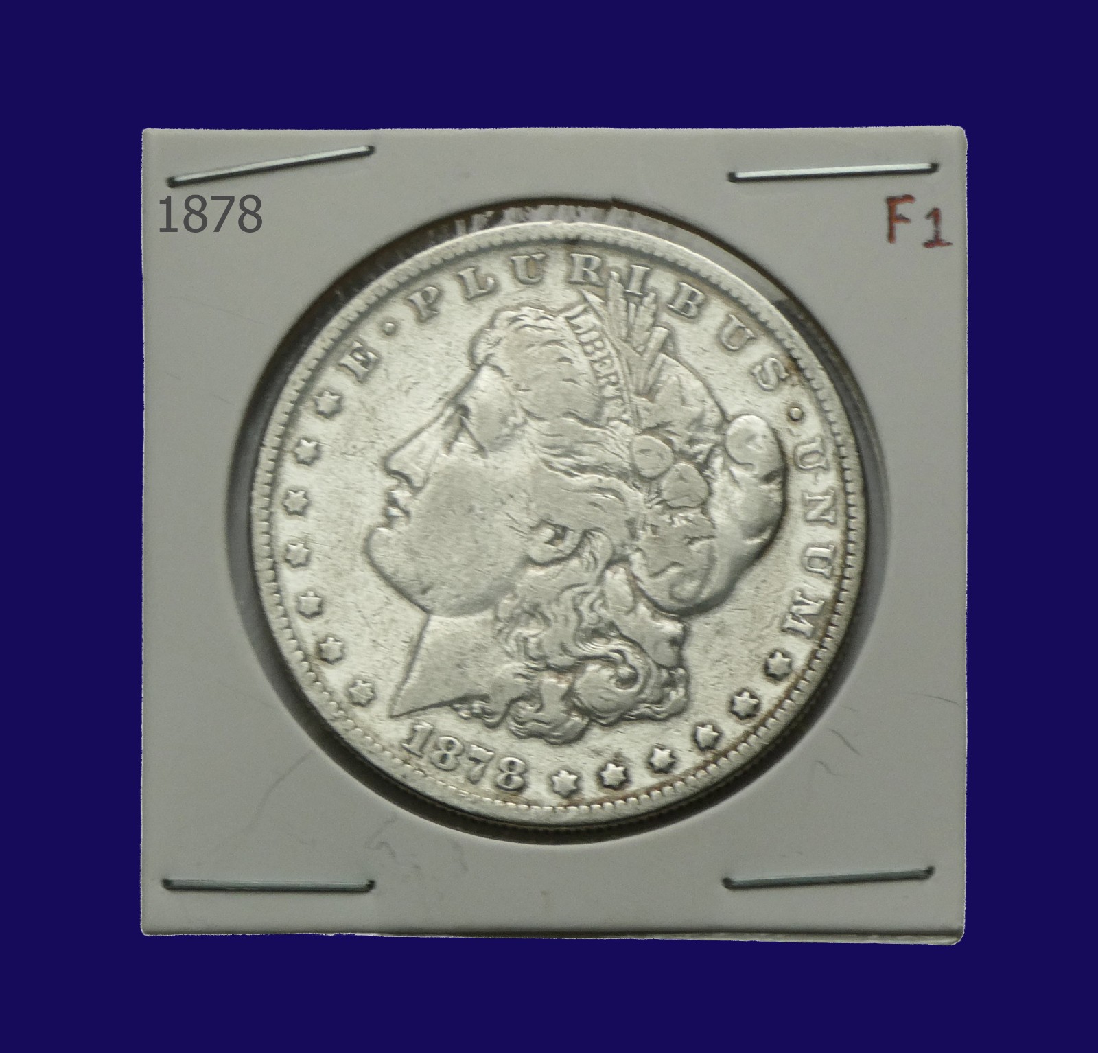 1878-S Morgan Silver Dollar from the San Francisco Mint