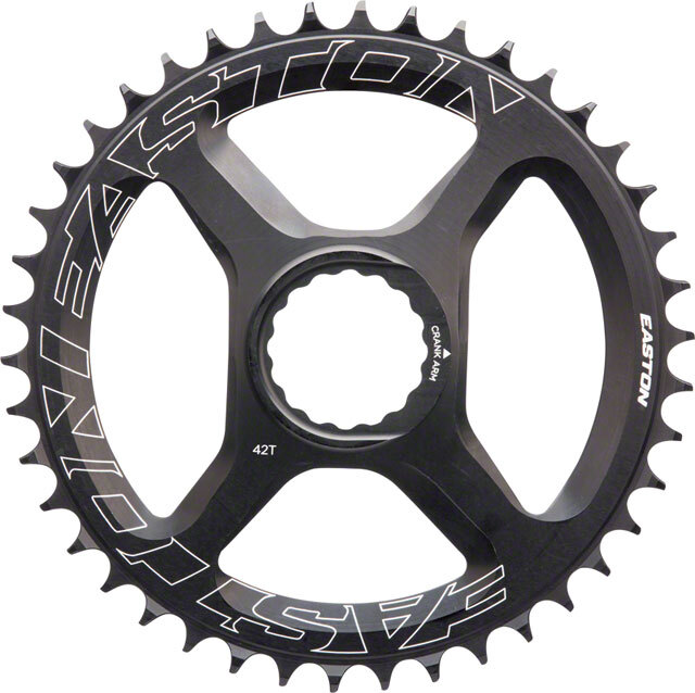 Easton Direct Mount 42 Tooth Chainring, Black